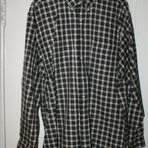 Ralph Lauren Polo plaid button down shirt. XL